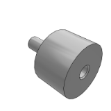 HAE02 橡胶减震器-一端外螺纹一端内螺纹型-圆柱型