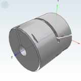 CDG01_21 膜片式联轴器-螺钉夹紧型-单膜片/双膜片(高扭矩 铝合金)