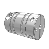 CDU11 膜片式联轴器-螺钉夹紧型-双膜片