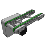 同步带输送机-双列型-头部驱动双槽型材（带轮直径30mm）-伺服型