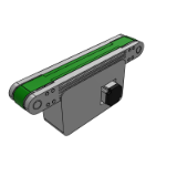 平皮带输送机-宽度指定型-中间驱动三槽型材（带轮直径50mm）-伺服型
