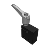 AKM02 30度梯形丝杆防转动固定件-纵向紧固型