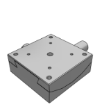 DHC01_02 手动位移台-测角-X轴-燕尾槽式-蜗轮驱动式