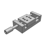 DHD11 手动位移台-X轴-简易调整组件-压紧丝杆型