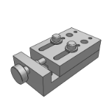 DHD31 手动位移台-X轴-简易调整组件-进给丝杆型-键引导型